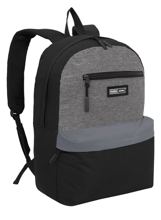 Parajohn Roamer 17 Inch Backpack for Men & Women – 26L Lightweight Polyester School & Travel Bag with Multiple Compartments PARAJOHN UAE