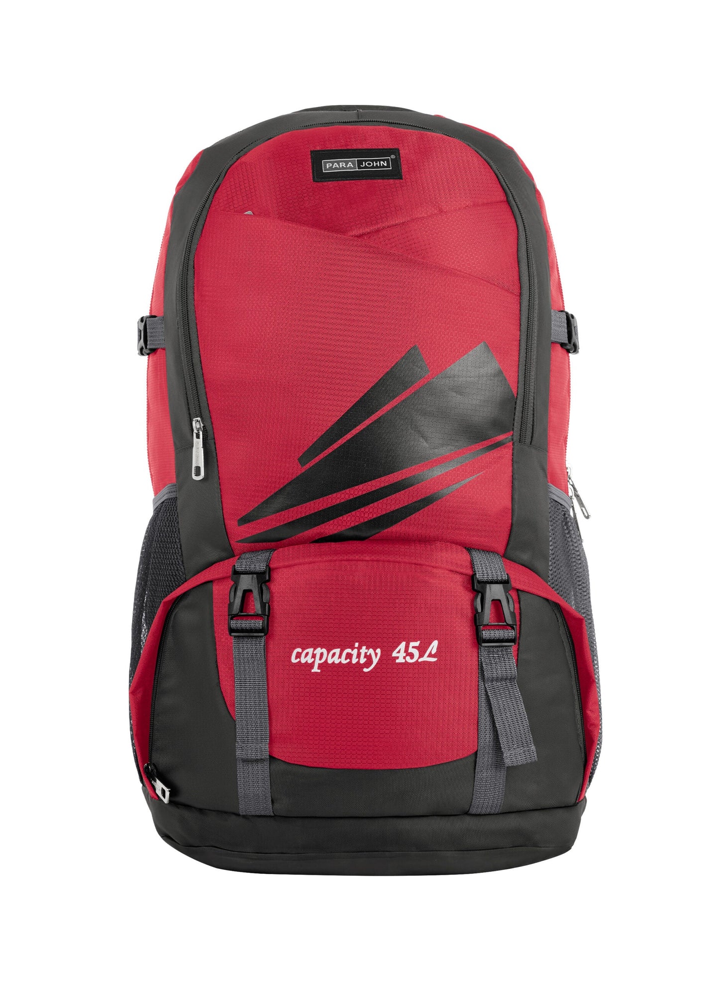 Para John Mountain Backpack - Rugged and Versatile - RED PARA JOHN