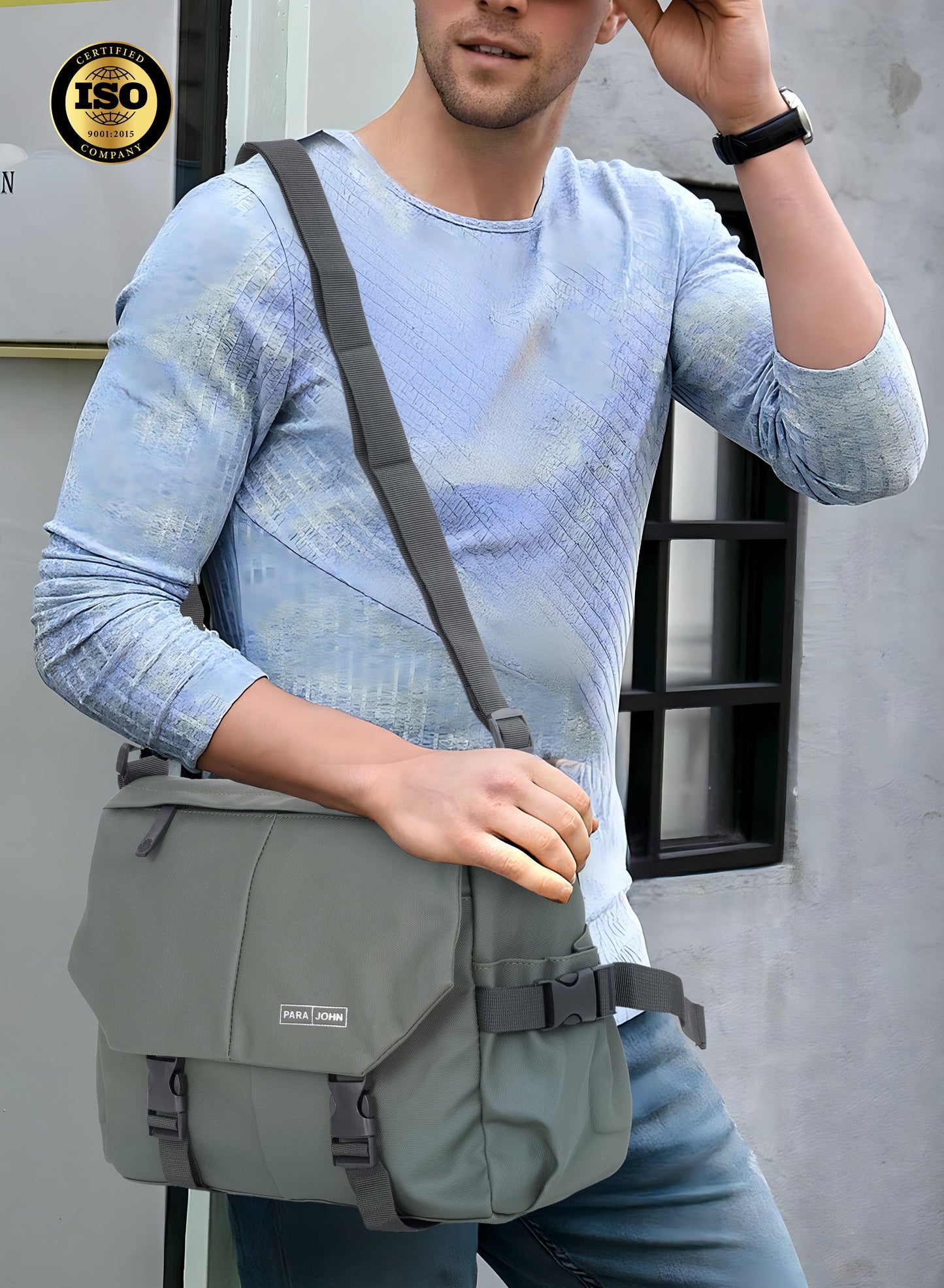 Parajohn daily Multipurpose Crossbody Shoulder Sling Bag – Compact, Durable & Lightweight for Travel and Everyday Use PARAJOHN UAE