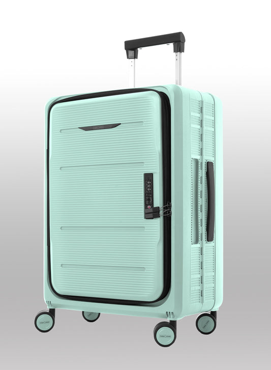 Para John FlexiFold 1-Piece Foldable Cabin Luggage Trolley – Premium ABS + PC Lightweight Hard-Shell Travel Suitcase PARAJOHN UAE
