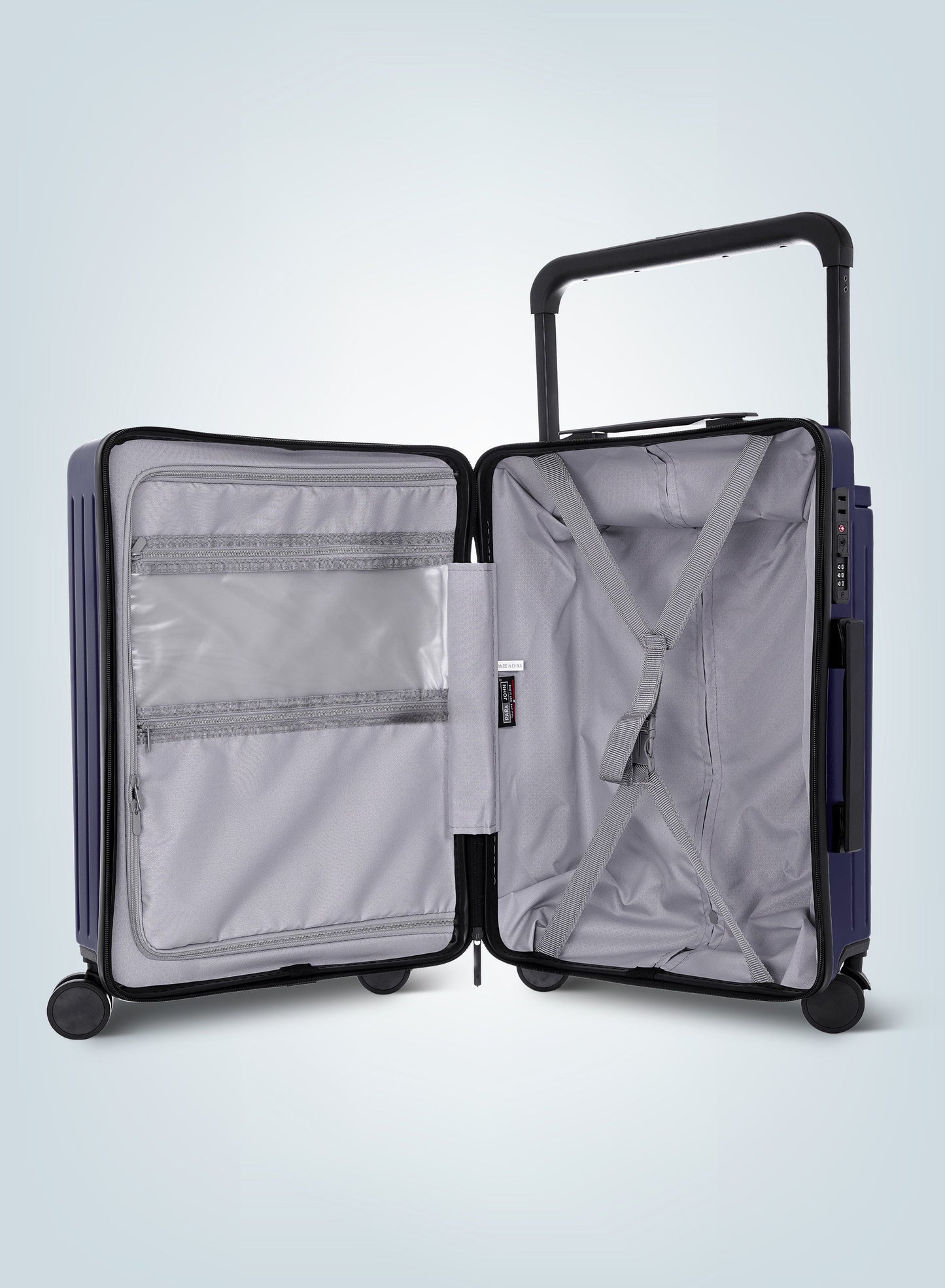 Parajohn Wydra 56cm Cabin Luggage – Wide Handle Premium ABS + PC Hard-Shell Trolley PARAJOHN UAE