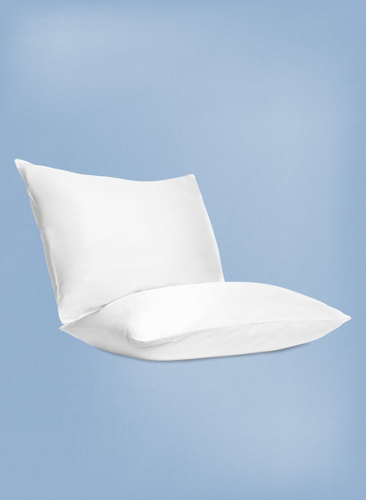 Parry Life Siliconized Polyester Fiber Pillow – 45x70 cm Queen Size White Pillow for Soft, Plush & Comfortable Sleep PARAJOHN UAE
