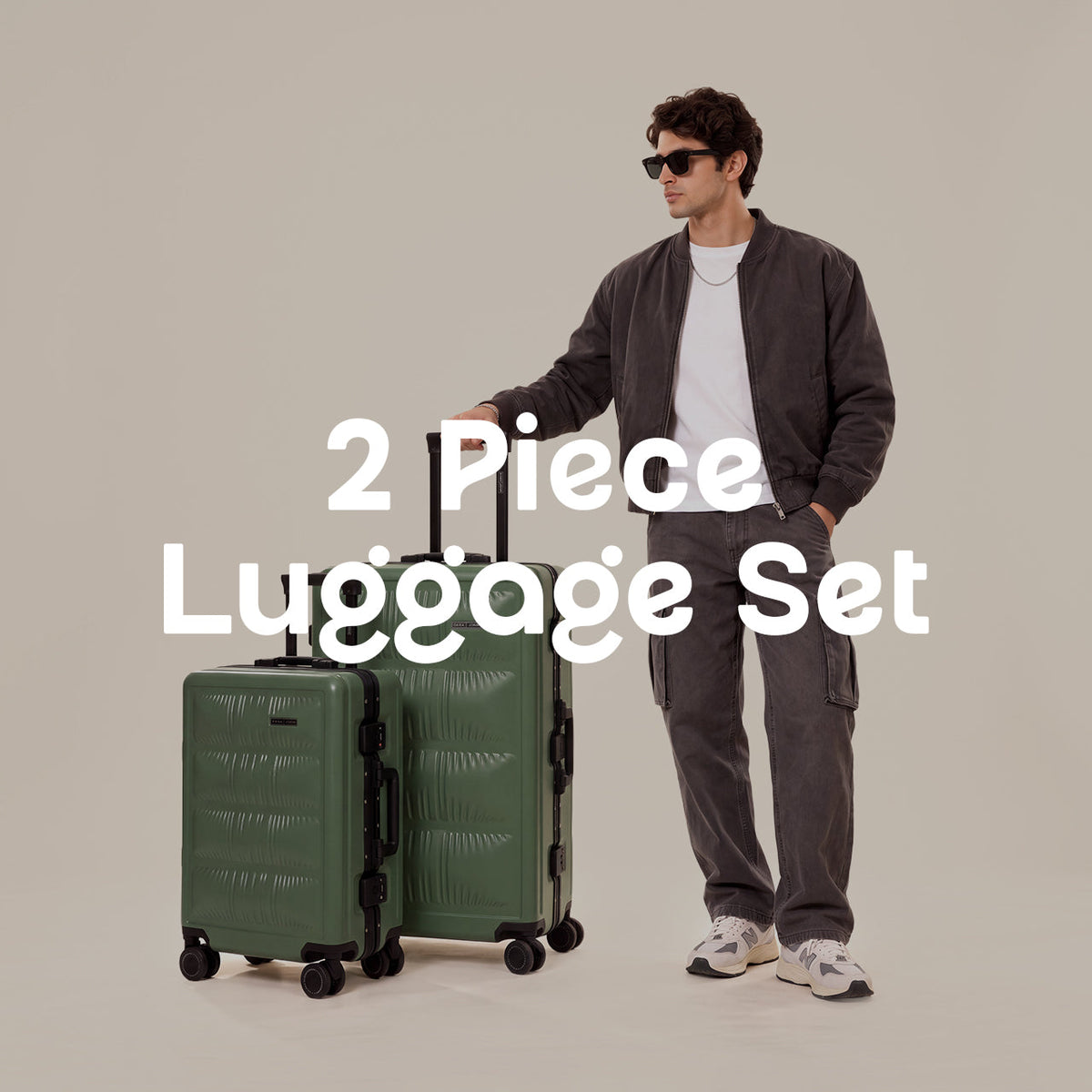 2 Piece Luggage Set