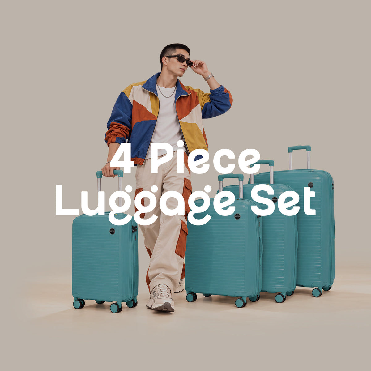 4 Piece Luggage Set