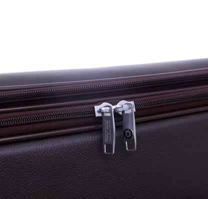 مجموعة حقائب سفر فاخرة من الجلد الصناعي من بافالوس مكونة من 3 قطع