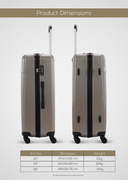 Bravo 28 inch ABS Check-in  Luggage Trolley