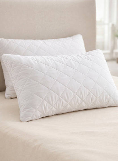 EXIMO ComfortQuilt Pillow — Soft Support & Breathable Comfort | 45x65cm Hollow Fiber  PARAJOHN UAE