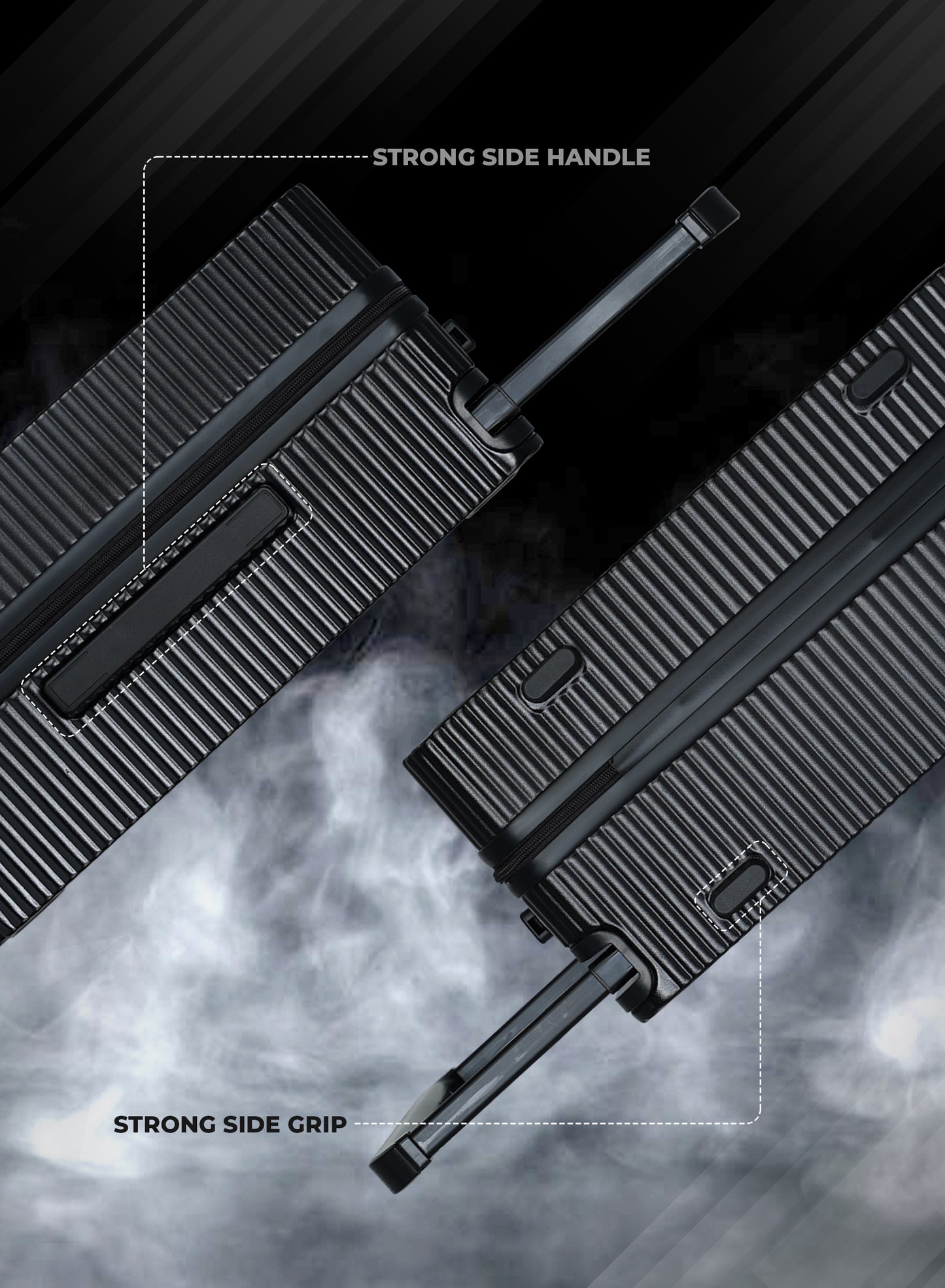 حقيبة سفر سترادا مكونة من قطعة واحدة مقاس 56 سم