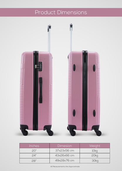 Bravo 28 inch ABS Check-in  Luggage Trolley