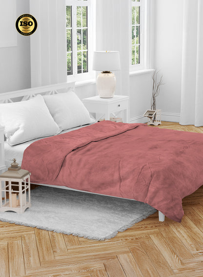 Single Flannel Fleece Blanket 160 × 220 cm – Luxury Soft Solid Single Ply Blanket, Premium Anti-Pill Polyester, Lightweight & Cozy by Parajohn