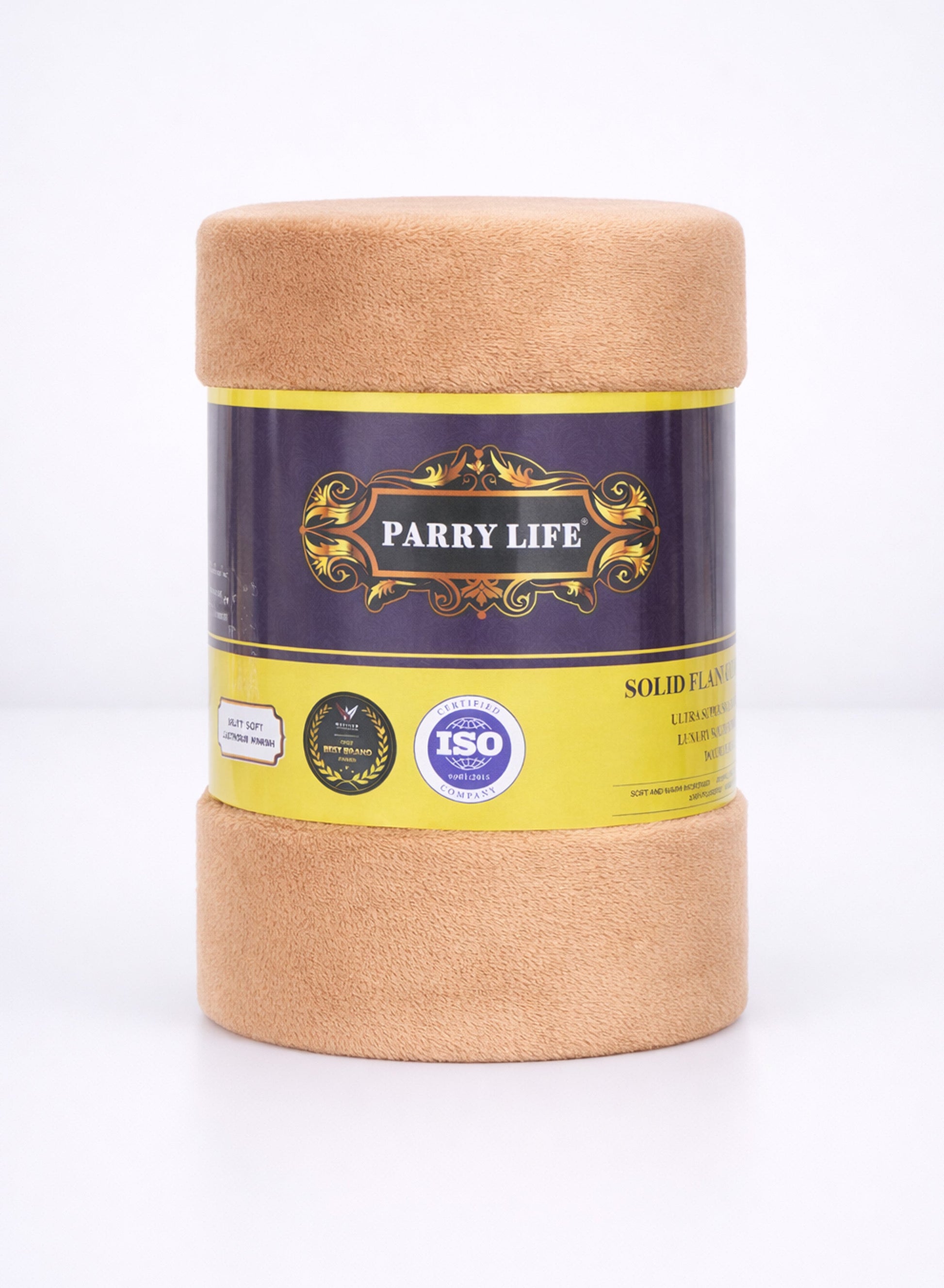 Parry Life Double Solid Flannel Fleece Blanket – Ultra Soft Polyester, Machine Washable, Double Bed Size  PARAJOHN UAE