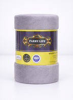 Parry Life Double Solid Flannel Fleece Blanket – Ultra Soft Polyester, Machine Washable, Double Bed Size  PARAJOHN UAE