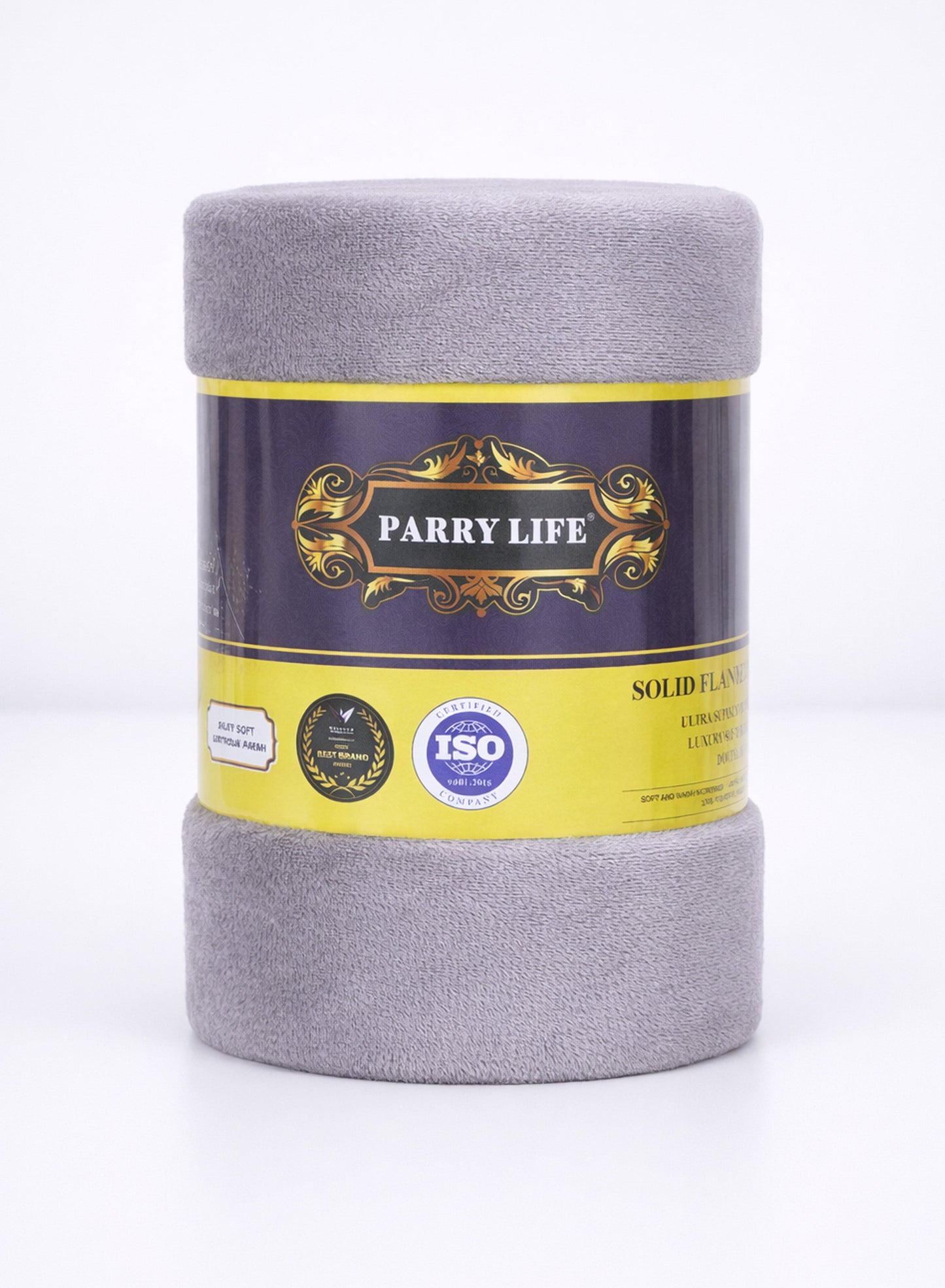 Parry Life Double Solid Flannel Fleece Blanket – Ultra Soft Polyester, Machine Washable, Double Bed Size  PARAJOHN UAE
