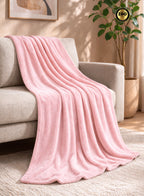Parry Life Double Solid Flannel Fleece Blanket – Ultra Soft Polyester, Machine Washable, Double Bed Size  PARAJOHN UAE
