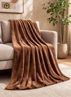 Parry Life Double Solid Flannel Fleece Blanket – Ultra Soft Polyester, Machine Washable, Double Bed Size  PARAJOHN UAE