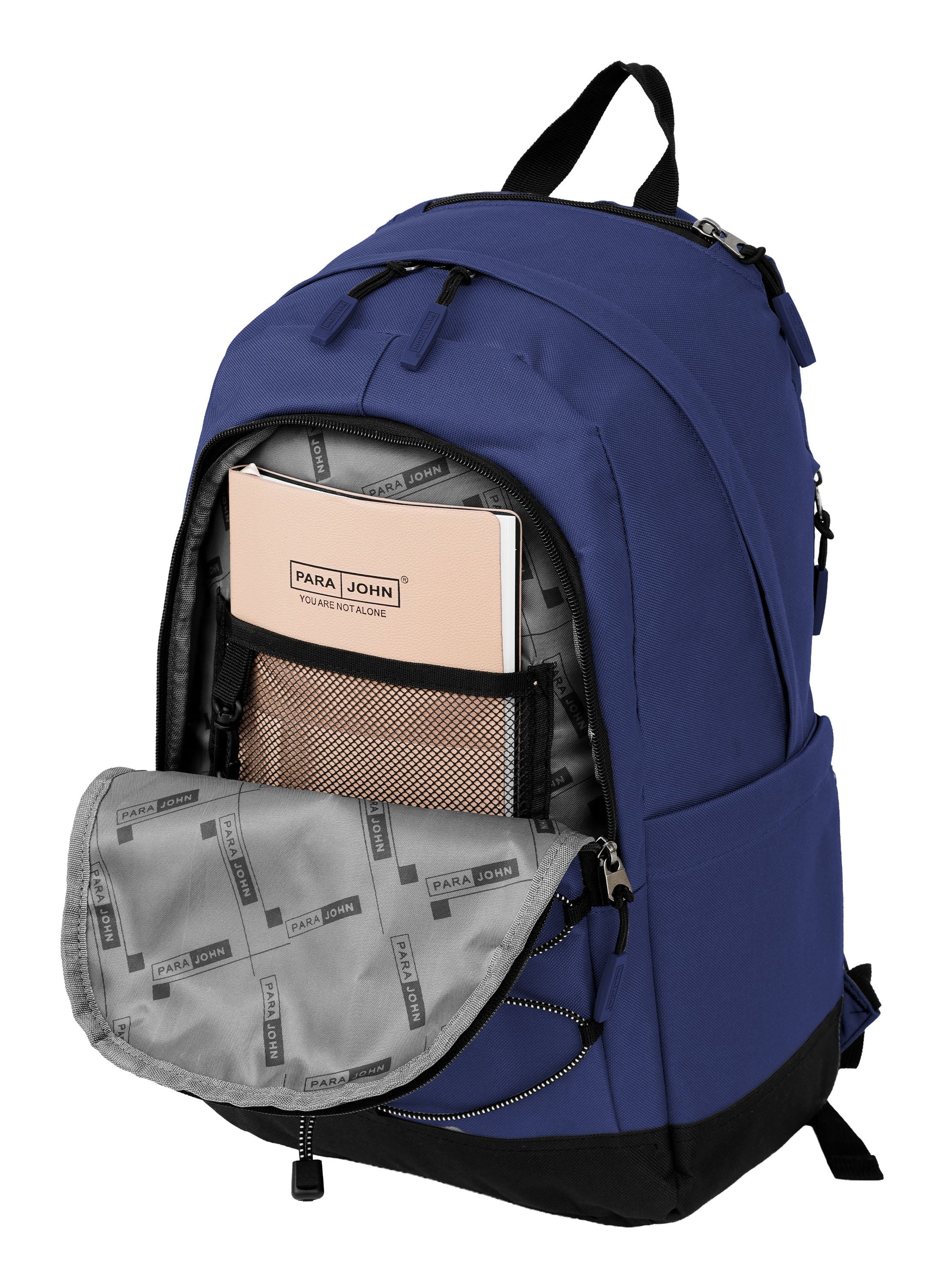 Parajohn Zapper 30L School Bag for Students – 19” Durable Polyester Backpack with Spacious Compartments for School & College  PARAJOHN UAE