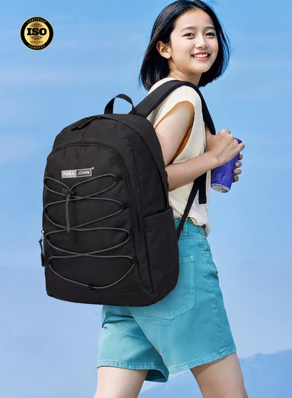 Parajohn Zapper 30L School Bag for Students – 19” Durable Polyester Backpack with Spacious Compartments for School & College  PARAJOHN UAE