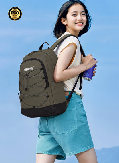 Parajohn Zapper 30L School Bag for Students – 19” Durable Polyester Backpack with Spacious Compartments for School & College  PARAJOHN UAE