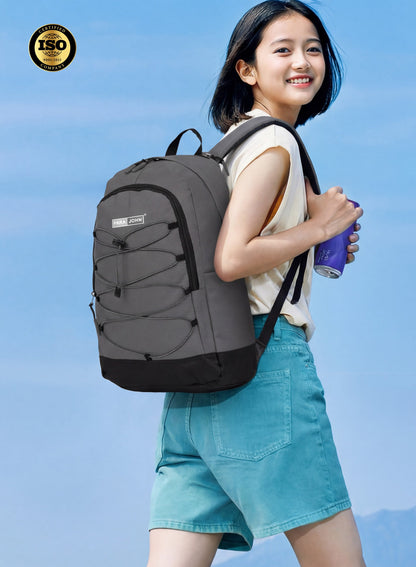 Parajohn Zapper 30L School Bag for Students – 19” Durable Polyester Backpack with Spacious Compartments for School & College  PARAJOHN UAE