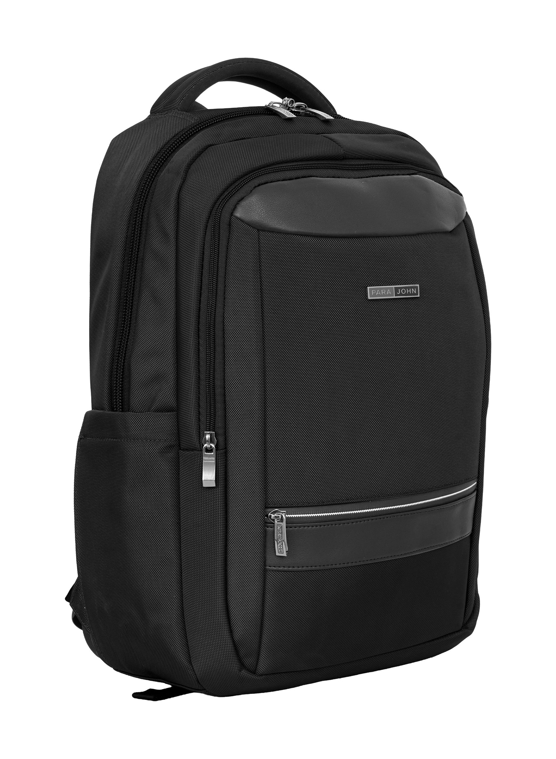 Parajohn TravelPro 18 Inch Travel Backpack for Men – Durable 600D Polyester Multi-Compartment Business & Travel Backpack with Heavy-Duty Zippers  PARAJOHN UAE