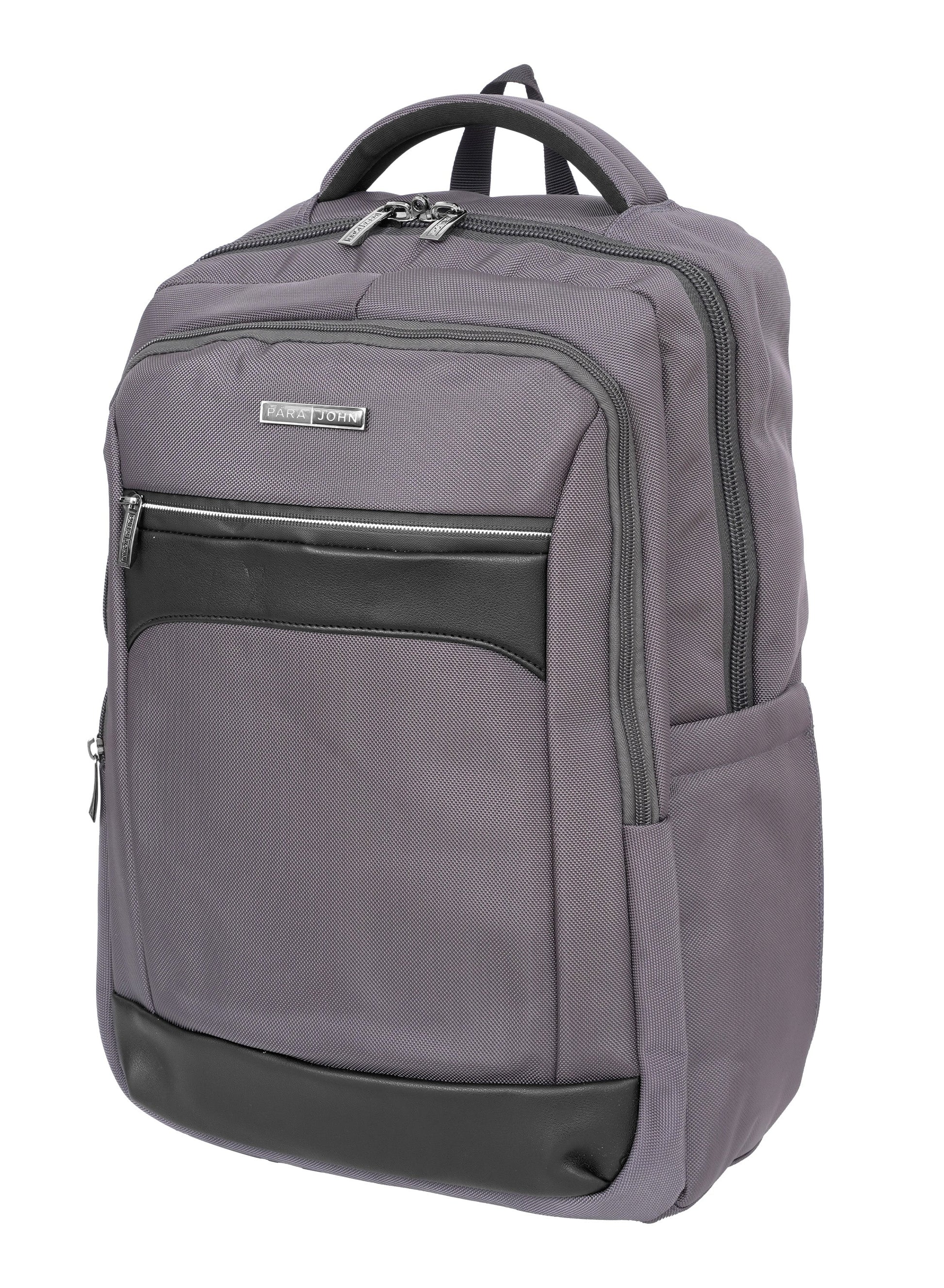Parajohn TravelPro 18 Inch Travel Backpack for Men – Durable 600D Polyester Multi-Compartment Business & Travel Backpack with Heavy-Duty Zippers  PARAJOHN UAE