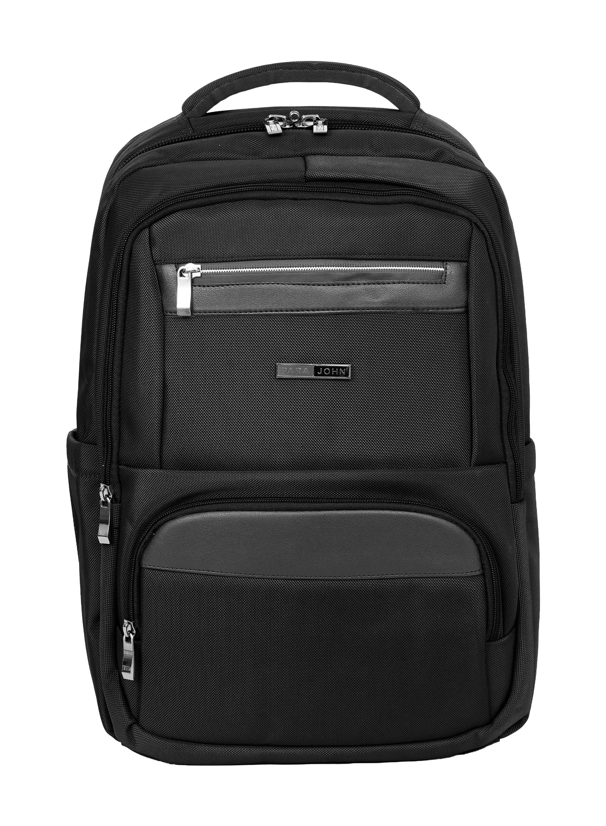 Parajohn TravelPro 18 Inch Travel Backpack for Men – Durable 600D Polyester Multi-Compartment Business & Travel Backpack with Heavy-Duty Zippers  PARAJOHN UAE