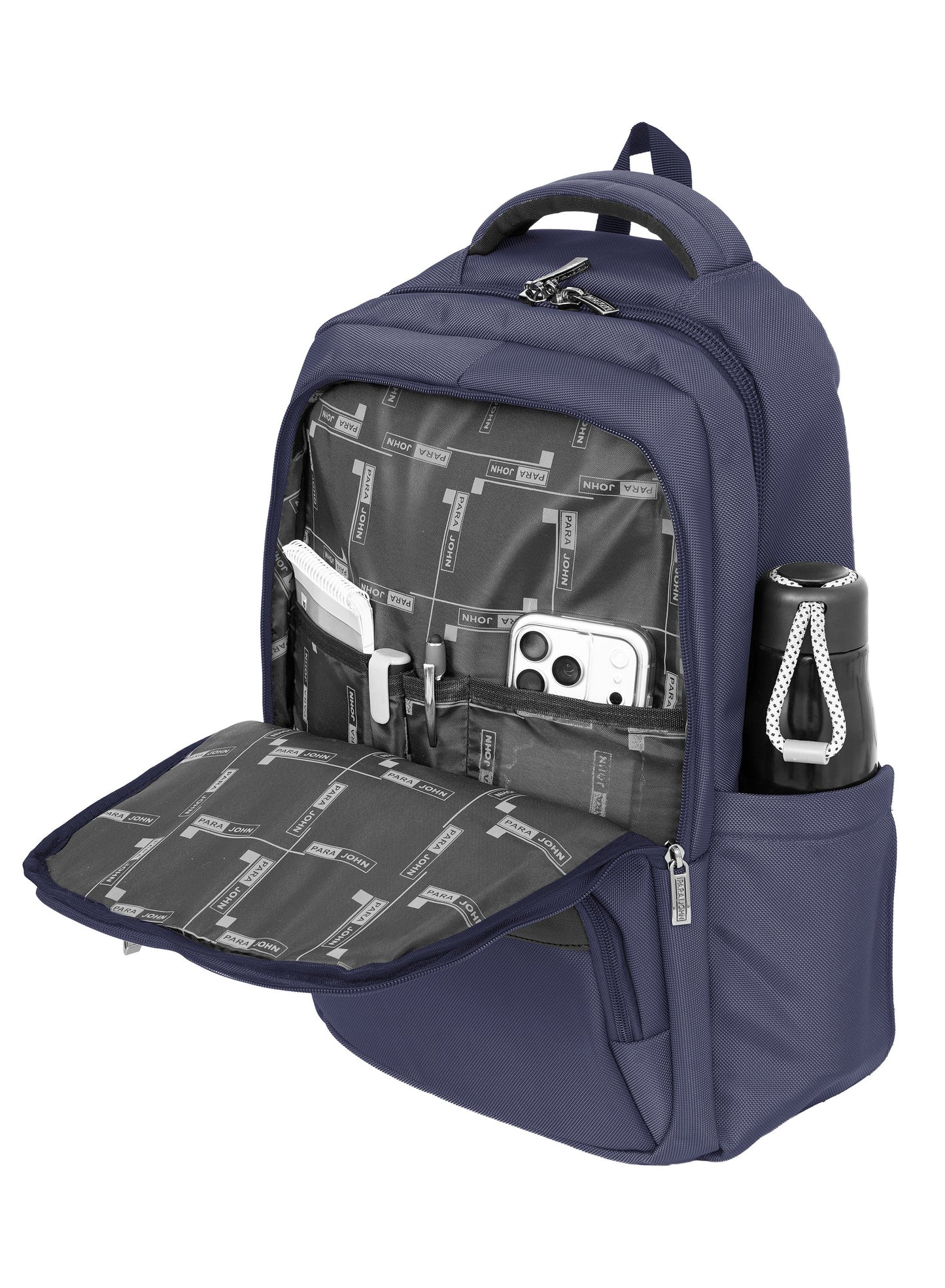 Parajohn TravelPro 18 Inch Travel Backpack for Men – Durable 600D Polyester Multi-Compartment Business & Travel Backpack with Heavy-Duty Zippers  PARAJOHN UAE