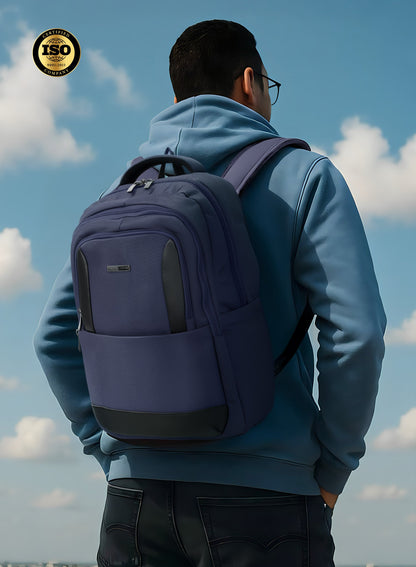 Parajohn TravelPro 18 Inch Travel Backpack for Men – Durable 600D Polyester Multi-Compartment Business & Travel Backpack with Heavy-Duty Zippers  PARAJOHN UAE