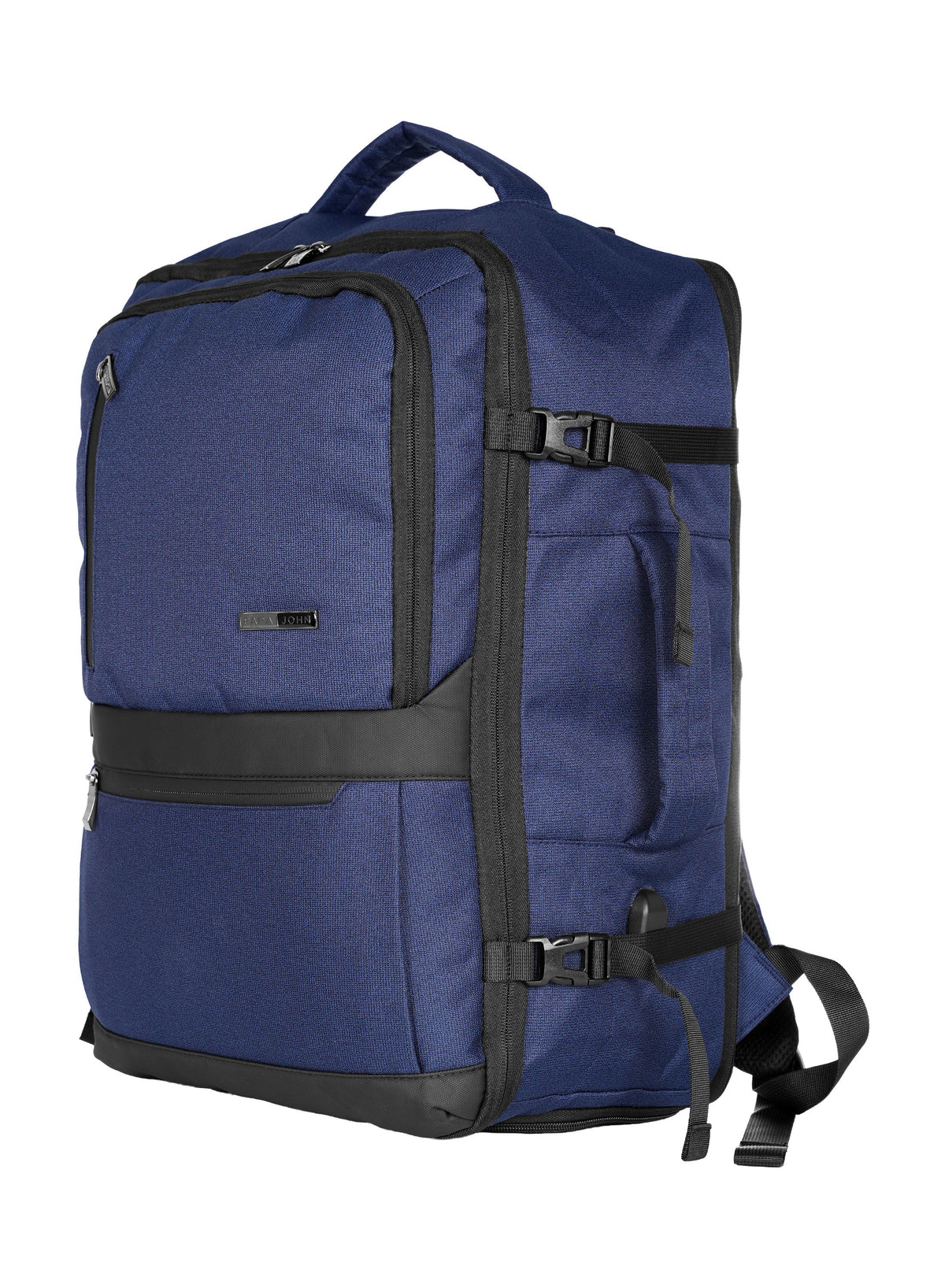 Para John TravelPro 18.5 Inch Travel Backpack for Men – Durable 420D Polyester Multi-Compartment Business & Travel Backpack with Heavy-Duty Zippers  PARAJOHN UAE