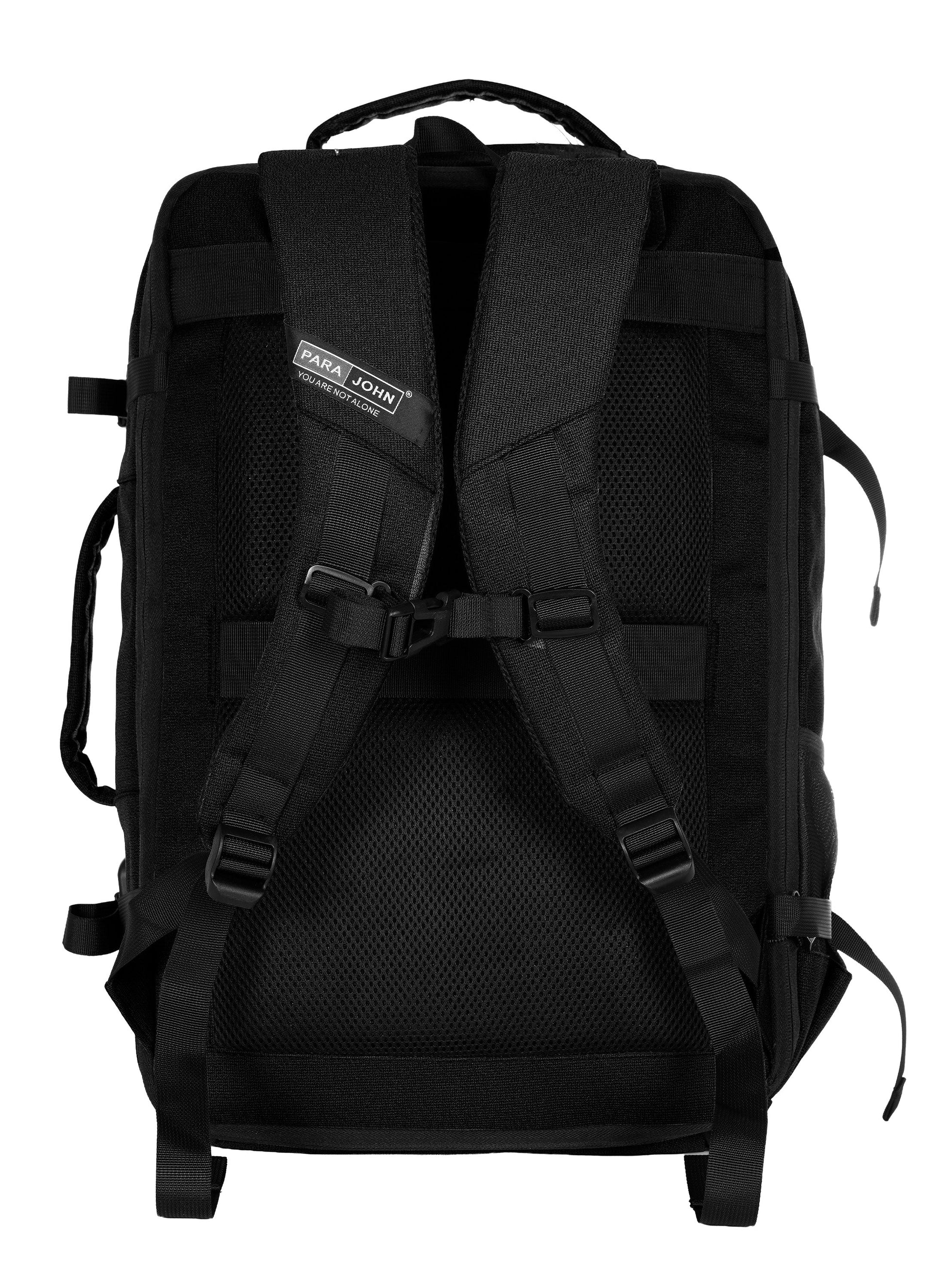 Para John TravelPro 18.5 Inch Travel Backpack for Men – Durable 420D Polyester Multi-Compartment Business & Travel Backpack with Heavy-Duty Zippers  PARAJOHN UAE