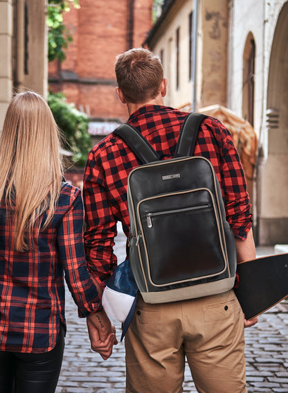 Retro Style Unisex Daily Backpack