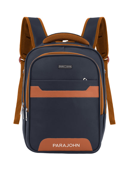 Parajohn PU Leather Backpack – 16” Stylish & Durable Multi-Compartment Laptop Bag (34x14x45 cm)  PARAJOHN UAE