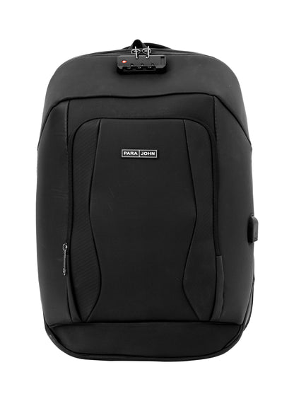 Para John ITRAX 19 inches Laptop Backpack – 30L Capacity, Functional & Durable with Multi-Pocket Organization, Charging Port, Locking System and Hidden Compartment