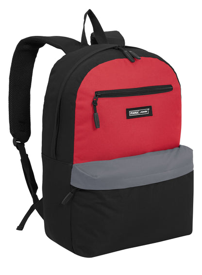 Parajohn Roamer 17 Inch Backpack for Men & Women – 26L Lightweight Polyester School & Travel Bag with Multiple Compartments  PARAJOHN UAE