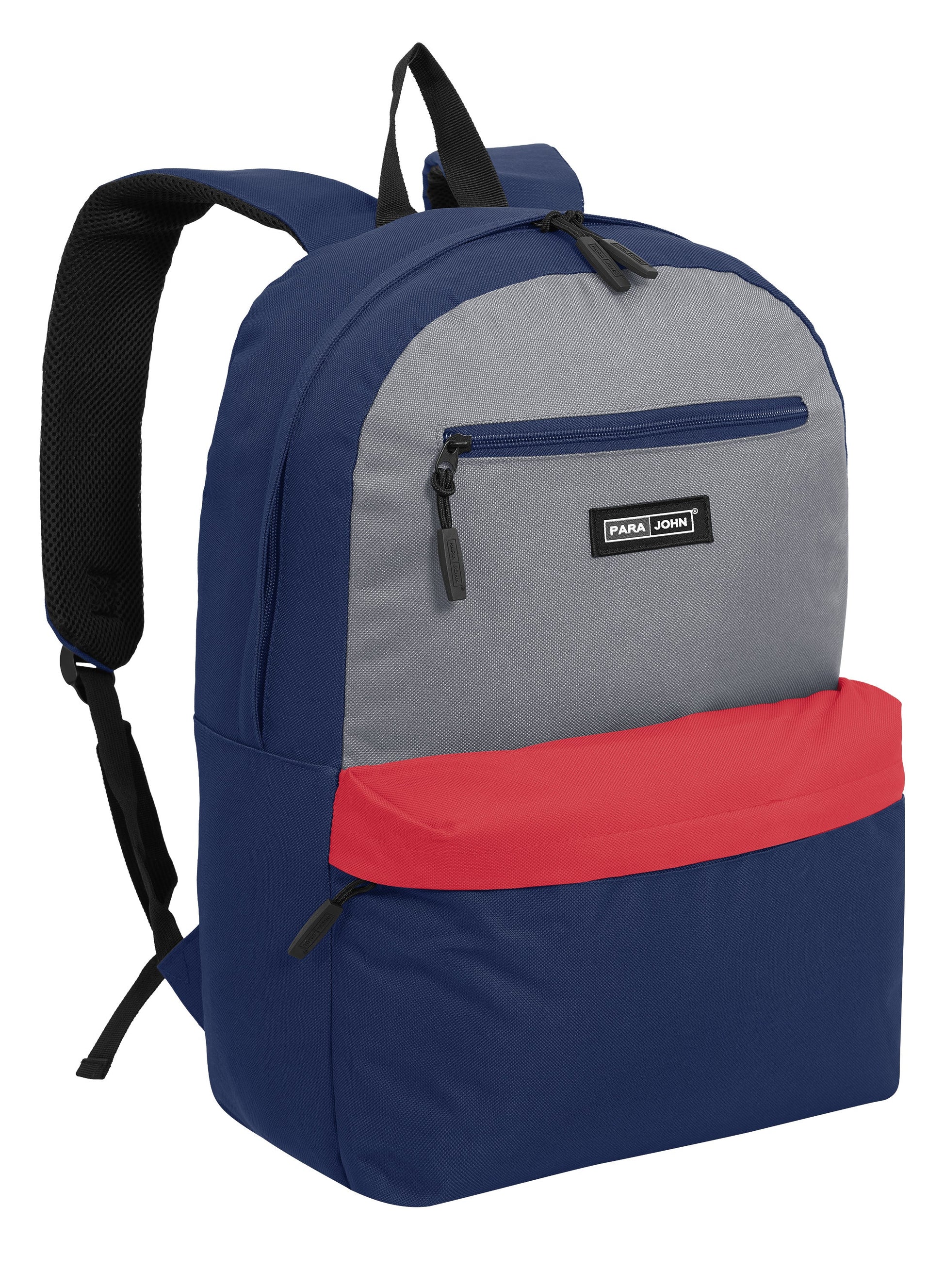 Parajohn Roamer 17 Inch Backpack for Men & Women – 26L Lightweight Polyester School & Travel Bag with Multiple Compartments  PARAJOHN UAE