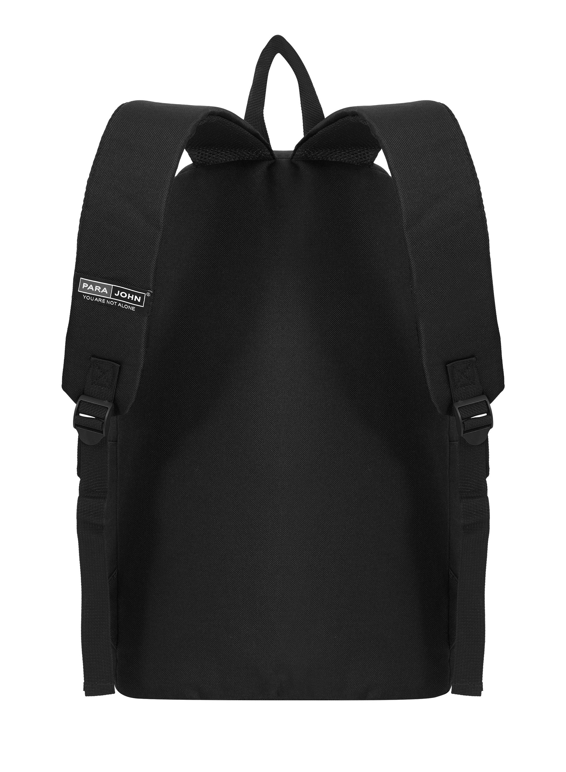 Parajohn Roamer 17 Inch Backpack for Men & Women – 26L Lightweight Polyester School & Travel Bag with Multiple Compartments  PARAJOHN UAE