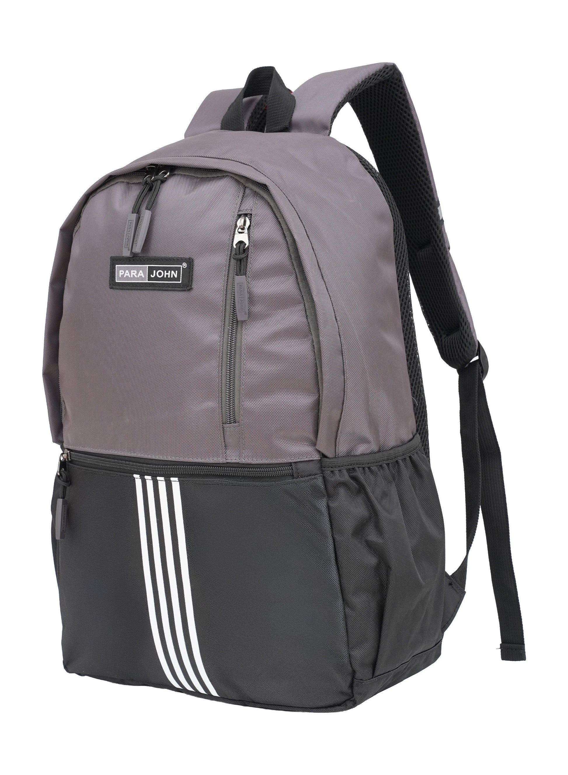 Parajohn Strifour 17 Inch Backpack for Men & Women – 26L Lightweight Polyester School & Travel Bag with Multiple Compartments  PARAJOHN UAE