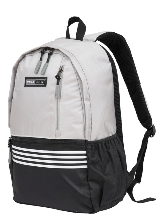 Parajohn Strifour 17 Inch Backpack for Men & Women – 26L Lightweight Polyester School & Travel Bag with Multiple Compartments