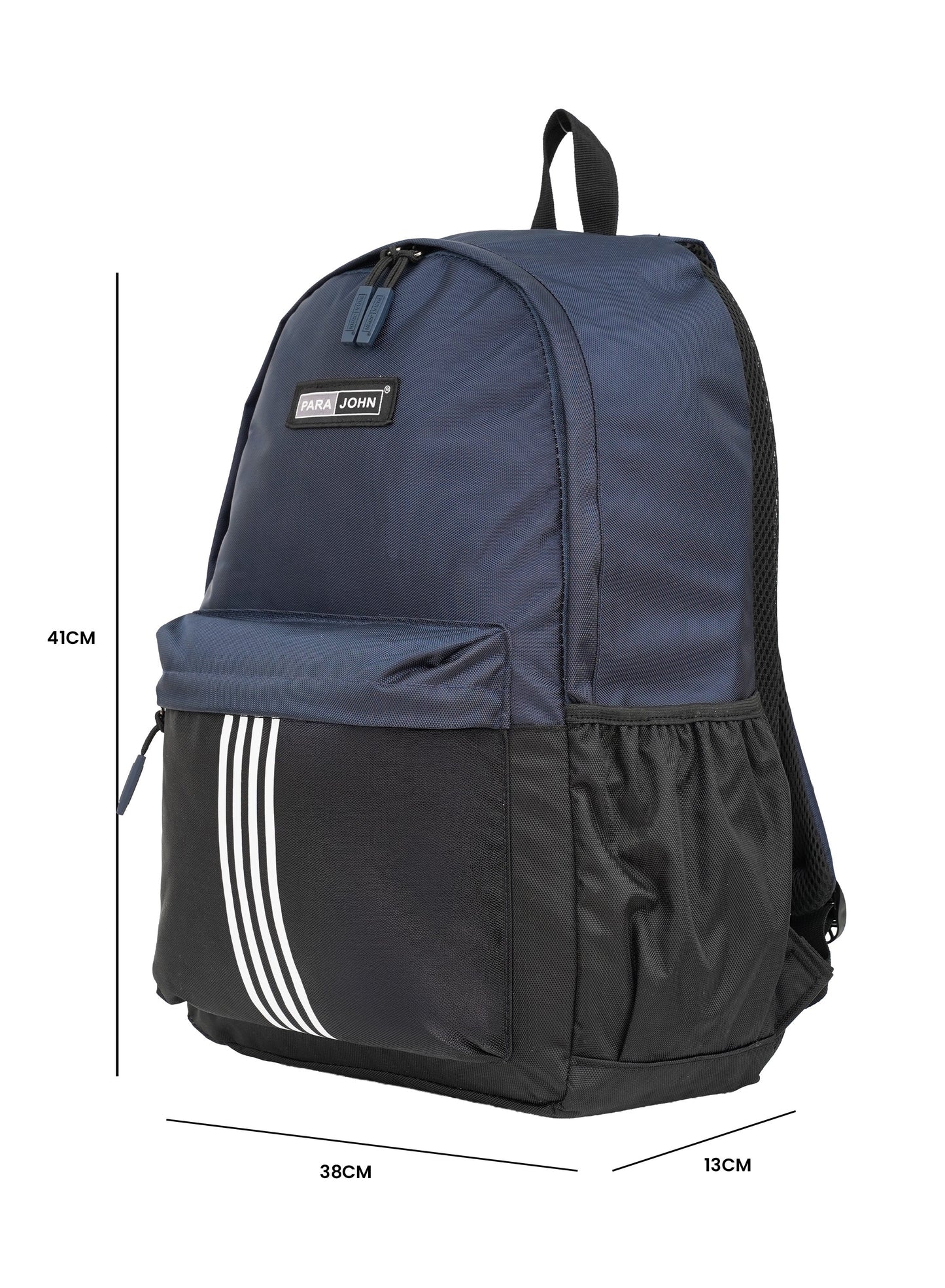 Parajohn Strifour 17 Inch Backpack for Men & Women – 26L Lightweight Polyester School & Travel Bag with Multiple Compartments  PARAJOHN UAE