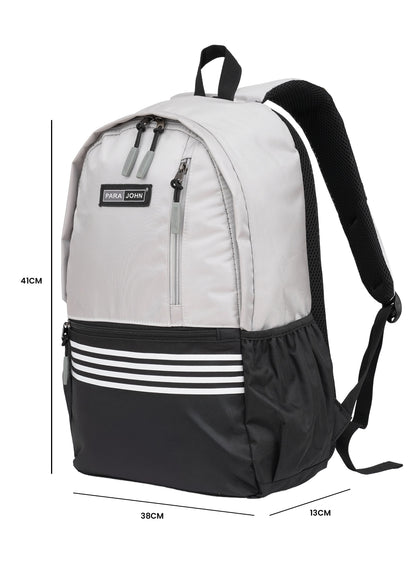 Parajohn Strifour 17 Inch Backpack for Men & Women – 26L Lightweight Polyester School & Travel Bag with Multiple Compartments  PARAJOHN UAE