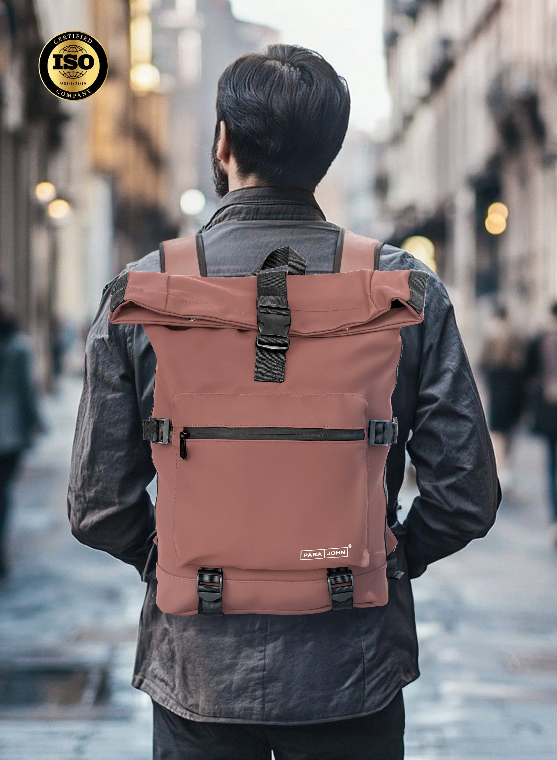 Parajohn SummitRoll 18 Inch Roll-Top Laptop Backpack Adventure Travel – PARAJOHN UAE