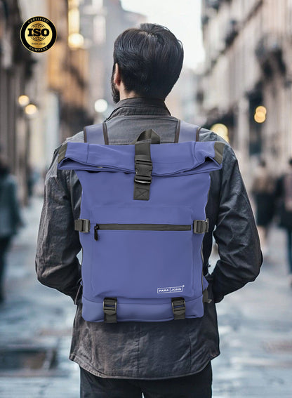 Parajohn SummitRoll 18 Inch Roll-Top Laptop Backpack Adventure Travel Backpack with Large Capacity  PARAJOHN UAE