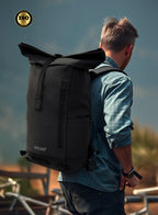 Parajohn SummitRoll 18 Inch Roll-Top Laptop Backpack Adventure Travel Backpack with Large Capacity  PARAJOHN UAE