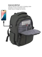 Parajohn UrbanForge 18 Inch Laptop Backpack for Men – Water-Resistant Smart Travel Backpack with USB Charging Port, Spacious Multi-Compartment Business & College Backpack  PARAJOHN UAE