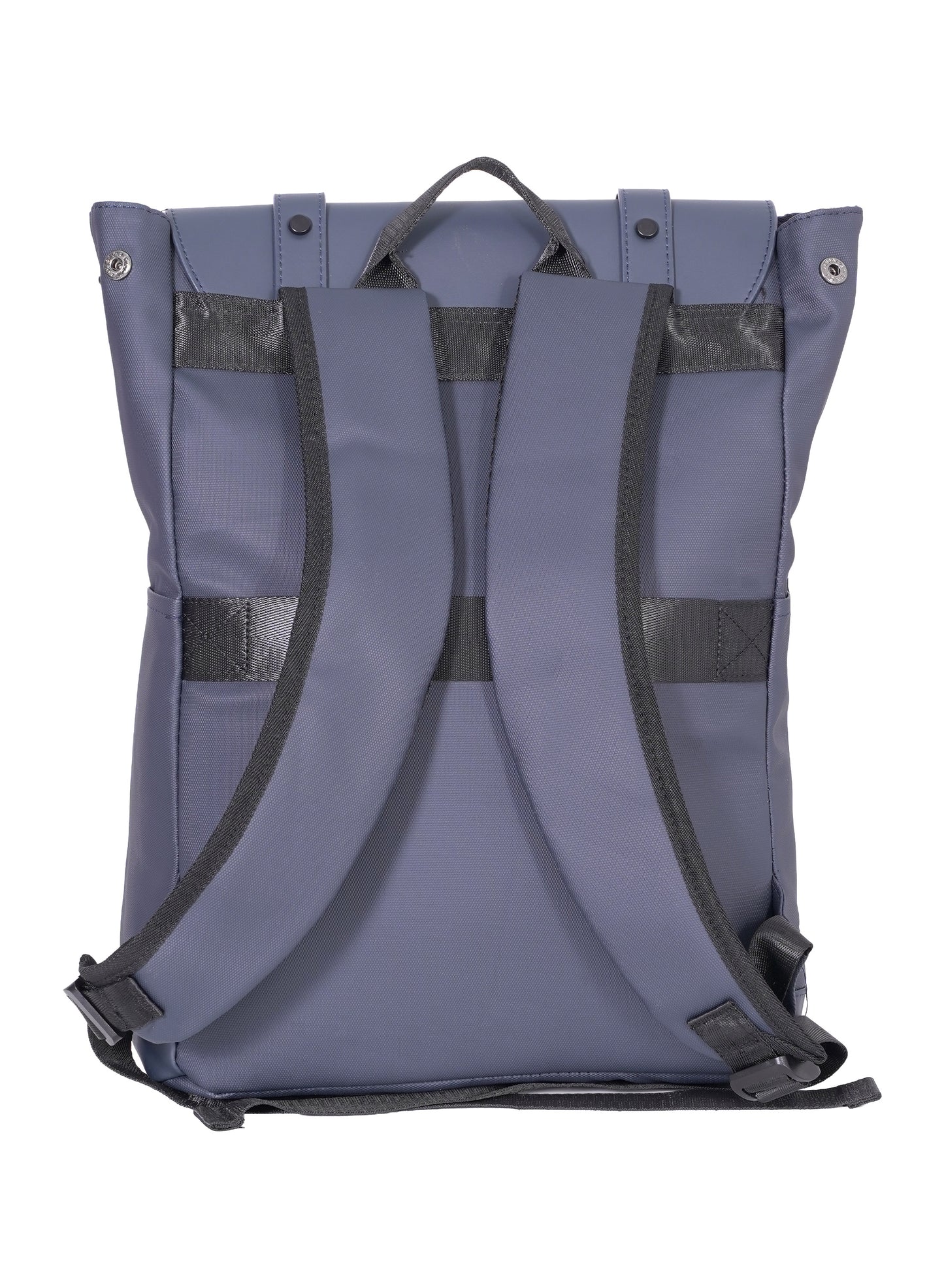 Parajohn London Wayfarer PU Leather Laptop Backpack – 16.3” Stylish Flap Design Business & Travel Backpack for Men & Women