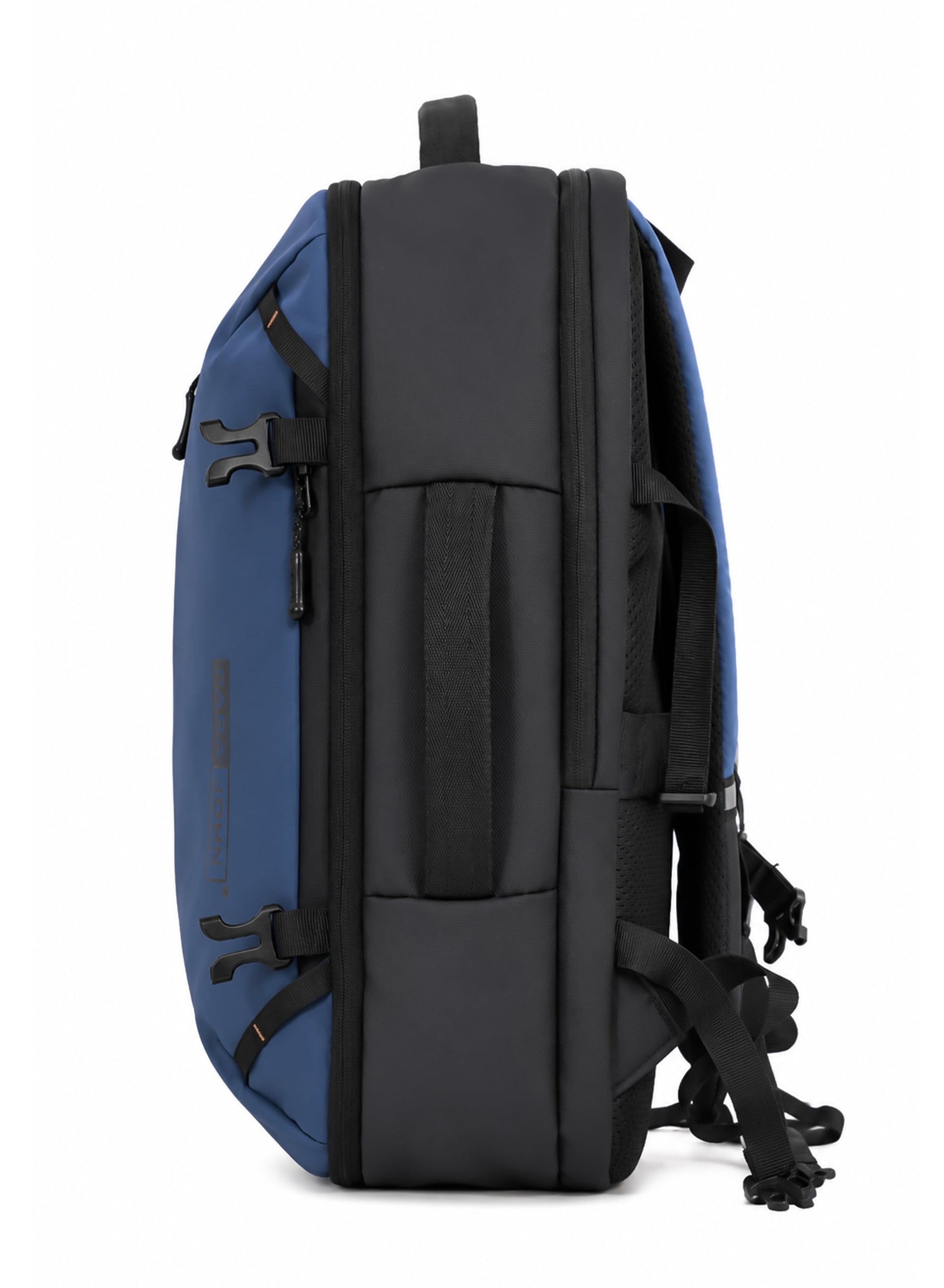 Para John TravioN 19 Inch Travel Laptop Backpack | 30L Water-Resistant PU Coated Polyester Backpack with Trolley Sleeve, Hidden Back Pocket & Padded Laptop Compartment | Business, Office & Travel Backpack  PARAJOHN UAE