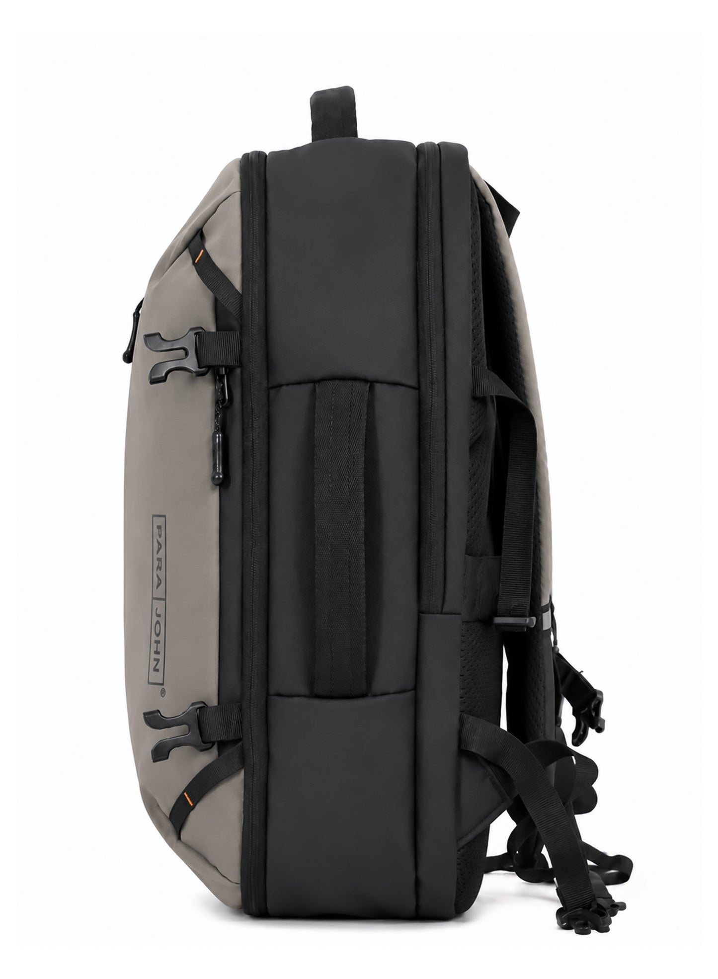 Para John TravioN 19 Inch Travel Laptop Backpack | 30L Water-Resistant PU Coated Polyester Backpack with Trolley Sleeve, Hidden Back Pocket & Padded Laptop Compartment | Business, Office & Travel Backpack  PARAJOHN UAE