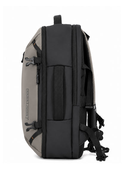 Para John TravioN 19 Inch Travel Laptop Backpack | 30L Water-Resistant PU Coated Polyester Backpack with Trolley Sleeve, Hidden Back Pocket & Padded Laptop Compartment | Business, Office & Travel Backpack  PARAJOHN UAE