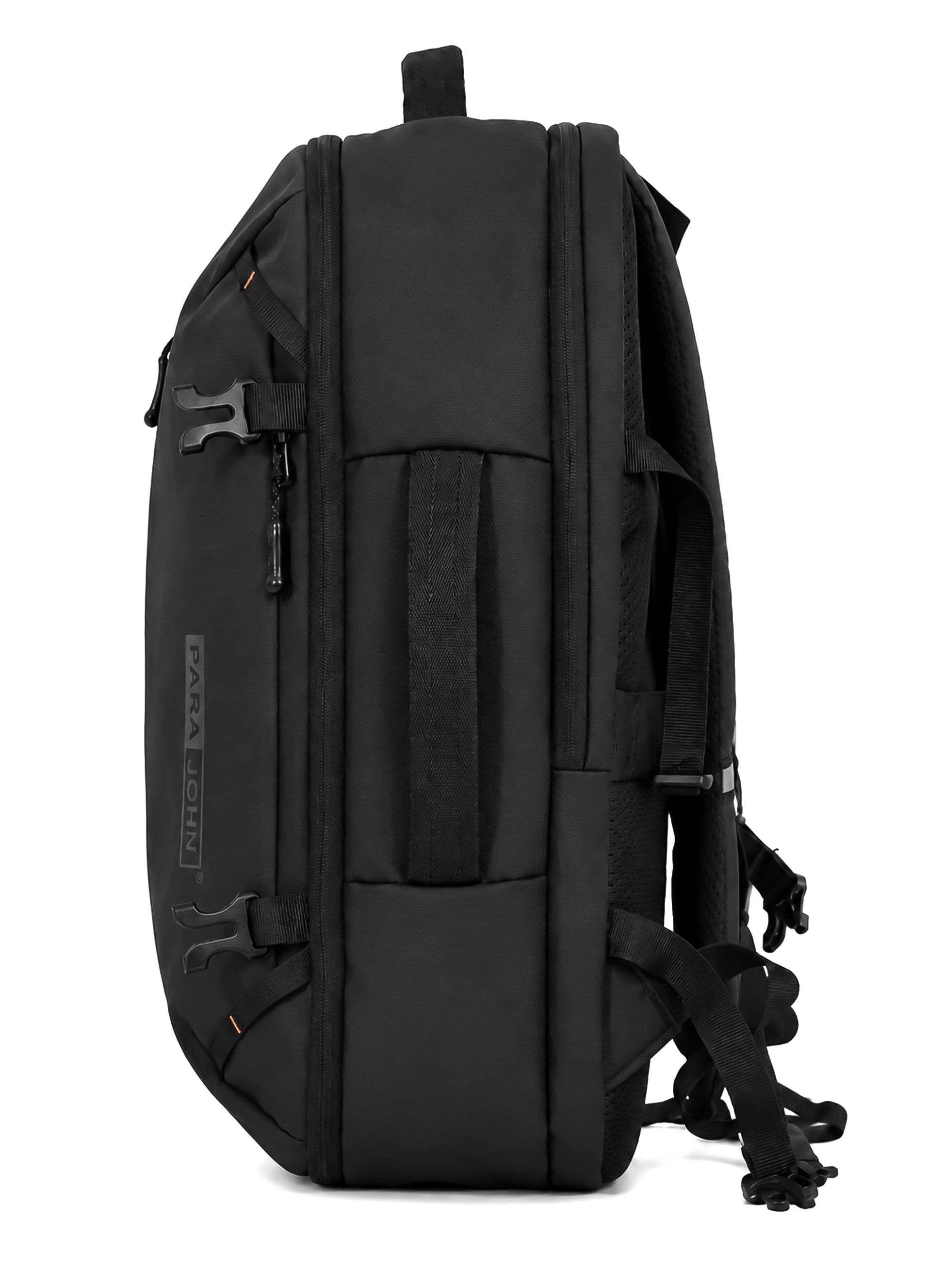 Para John TravioN 19 Inch Travel Laptop Backpack | 30L Water-Resistant PU Coated Polyester Backpack with Trolley Sleeve, Hidden Back Pocket & Padded Laptop Compartment | Business, Office & Travel Backpack  PARAJOHN UAE
