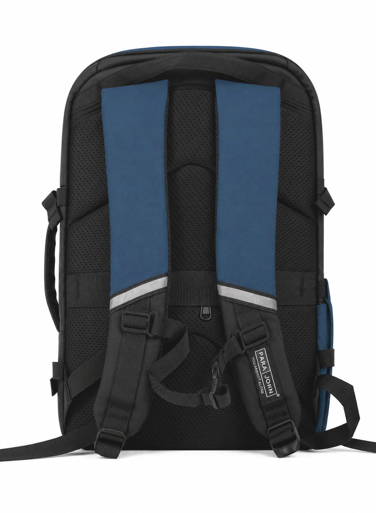Para John TravioN 19 Inch Travel Laptop Backpack | 30L Water-Resistant PU Coated Polyester Backpack with Trolley Sleeve, Hidden Back Pocket & Padded Laptop Compartment | Business, Office & Travel Backpack  PARAJOHN UAE